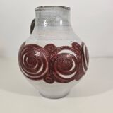 pitcher by Jacques Pouchain in enamelled ceramic by the Dieulefit workshop