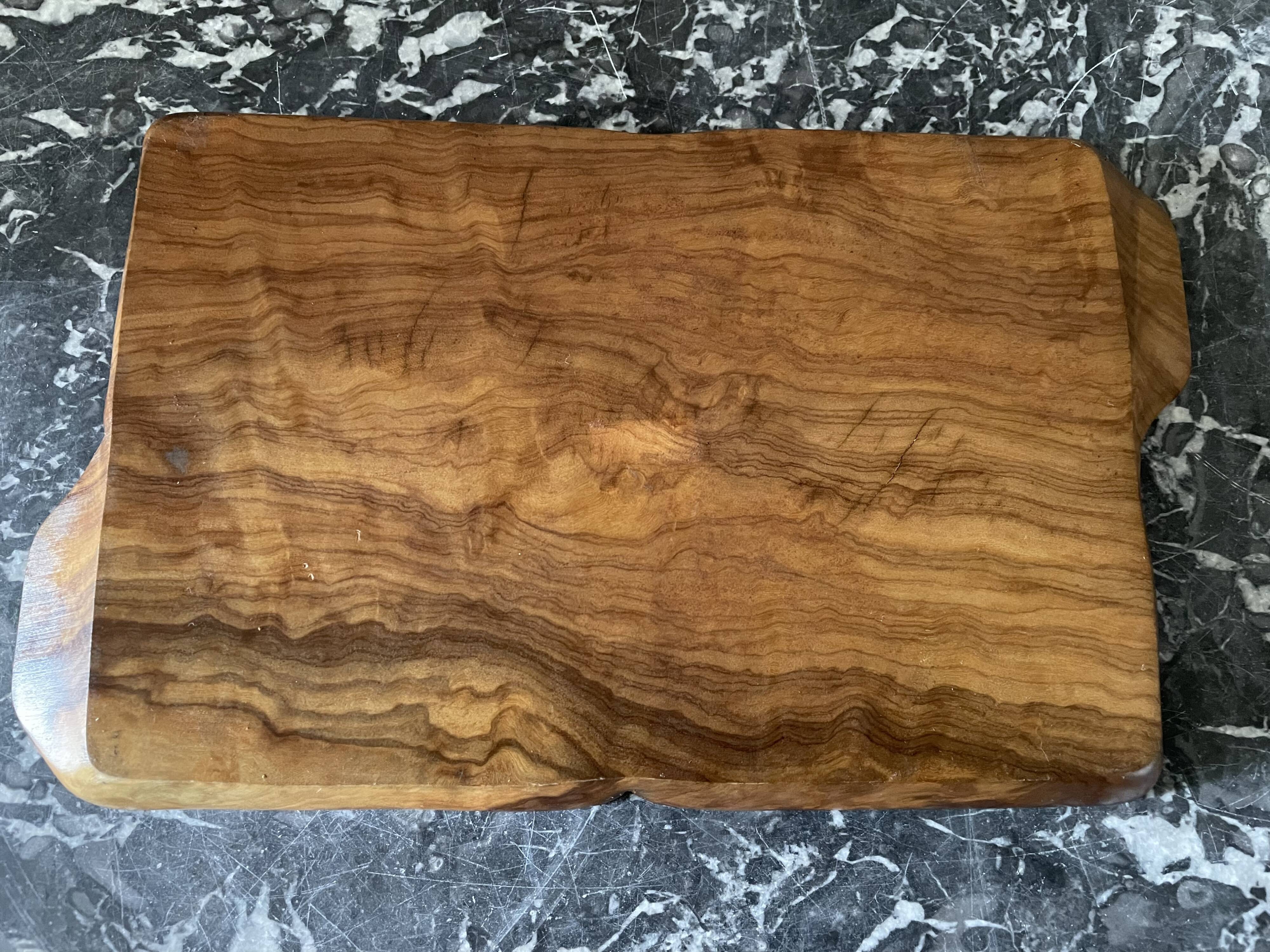Wooden compartmentalized dish