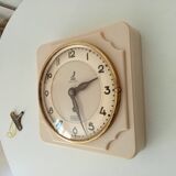Vintage Jazz bakelite wall clock from the 50s