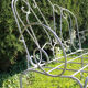 Banc en fer forgé ancien
