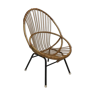 1960s rattan chair