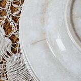 Set of 14 deep flat and dessert plates with defect FT Jasmins Badonviller