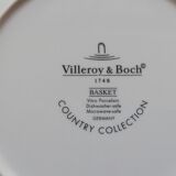 Dessert plate Villeroy and Boch Basket Country collection