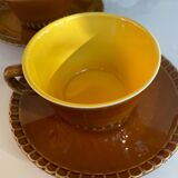 Head to head large cups digoin Sarreguemines 1920