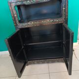 Black lacquered Chinese sideboard