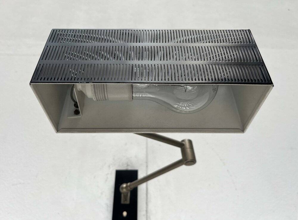 Mid-century German minimalist wall lamp model Flamingo by BUR, Bünte & Remmler Leuchten, 1960s.