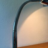 60s industrial style chrome desk lamp