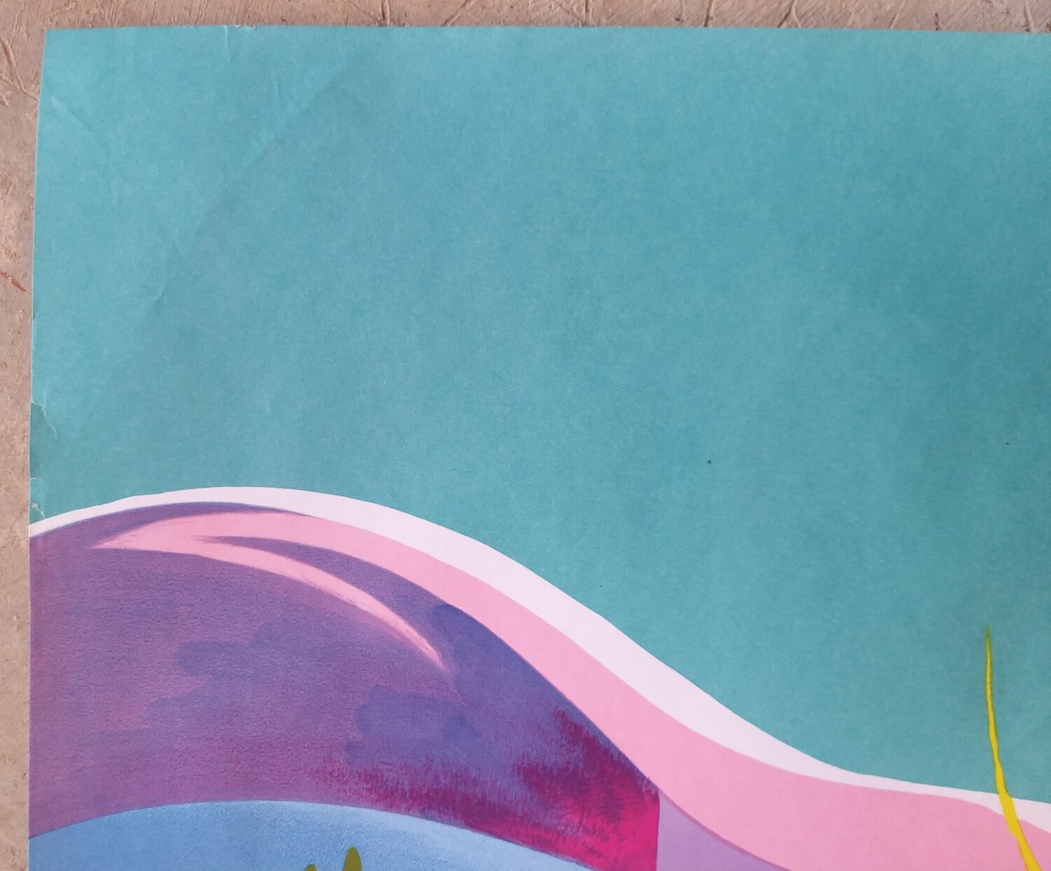 Old poster SNCF La Côte Basque J. Jacquelin 1964