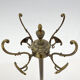 Mid-century Italian Ornate Brass Coat Hanger
