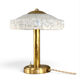 Table lamp in Skyscraper style • Clichy glass & brass