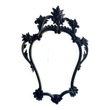 Miroir bois noir