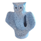 Vintage 80's owl ceramic lamp