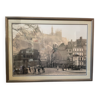 Large city photo frame of Metz 1920s