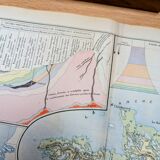 1879, Hypsometric map of France