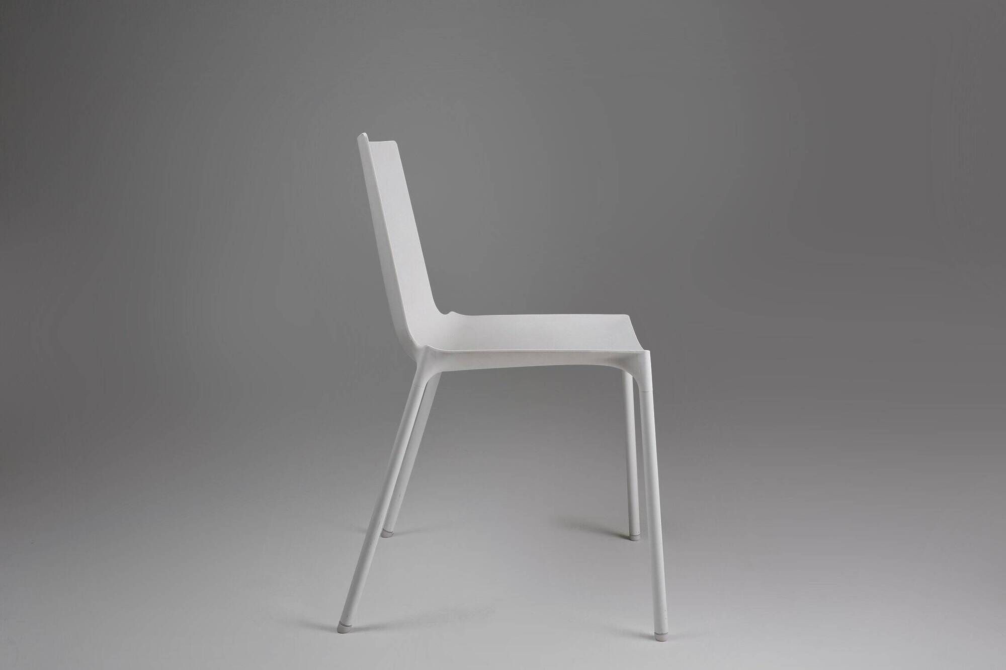 21th Century White Design Chair, Belgium