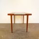 Coffee table, teak with mosaic, vintage from the 60s