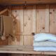Antique fir wardrobe