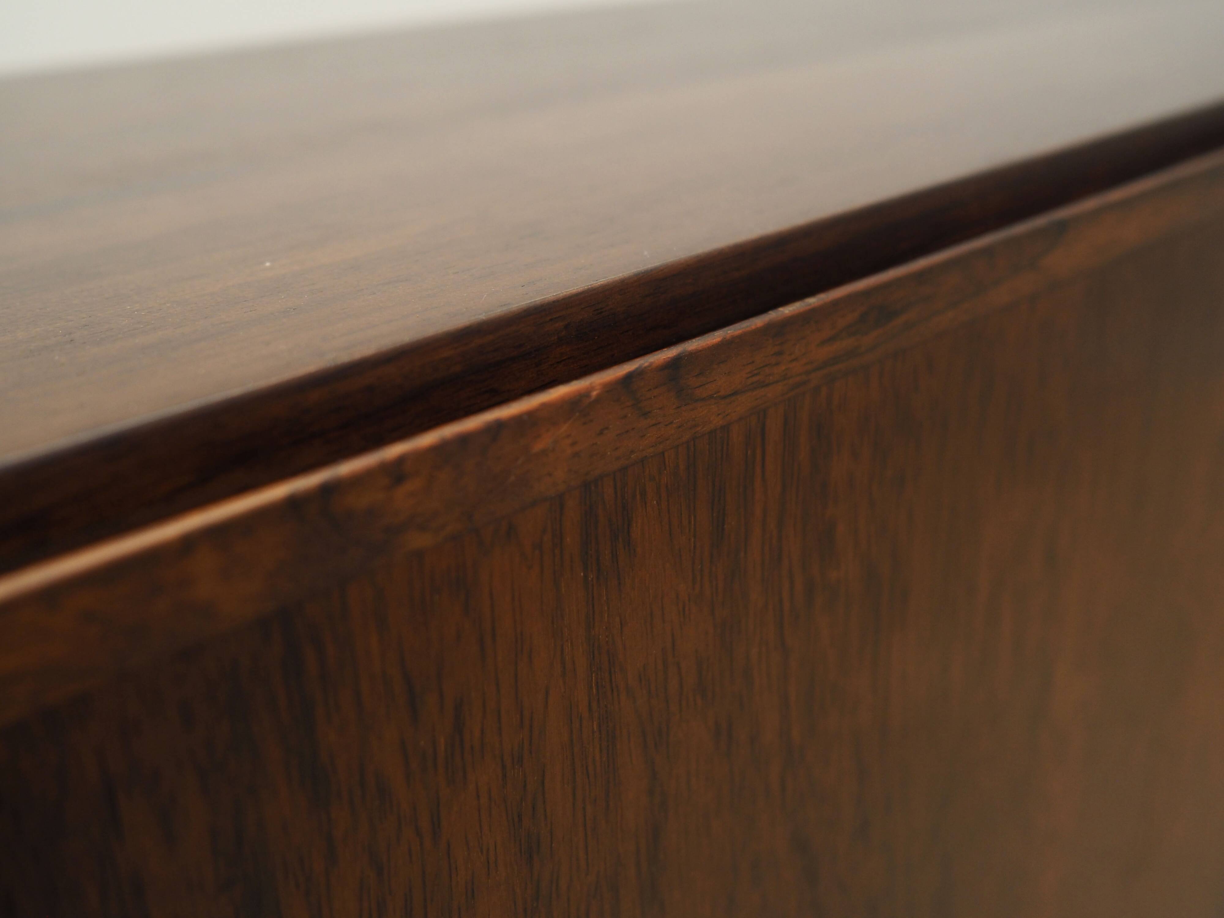 Rosewood cabinet, Danish design, 1970s, production: Omann Jun