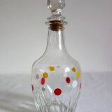 Typical polka dot liquor service from the 50s