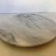 White grey marble trivet