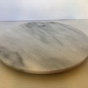 White grey marble trivet