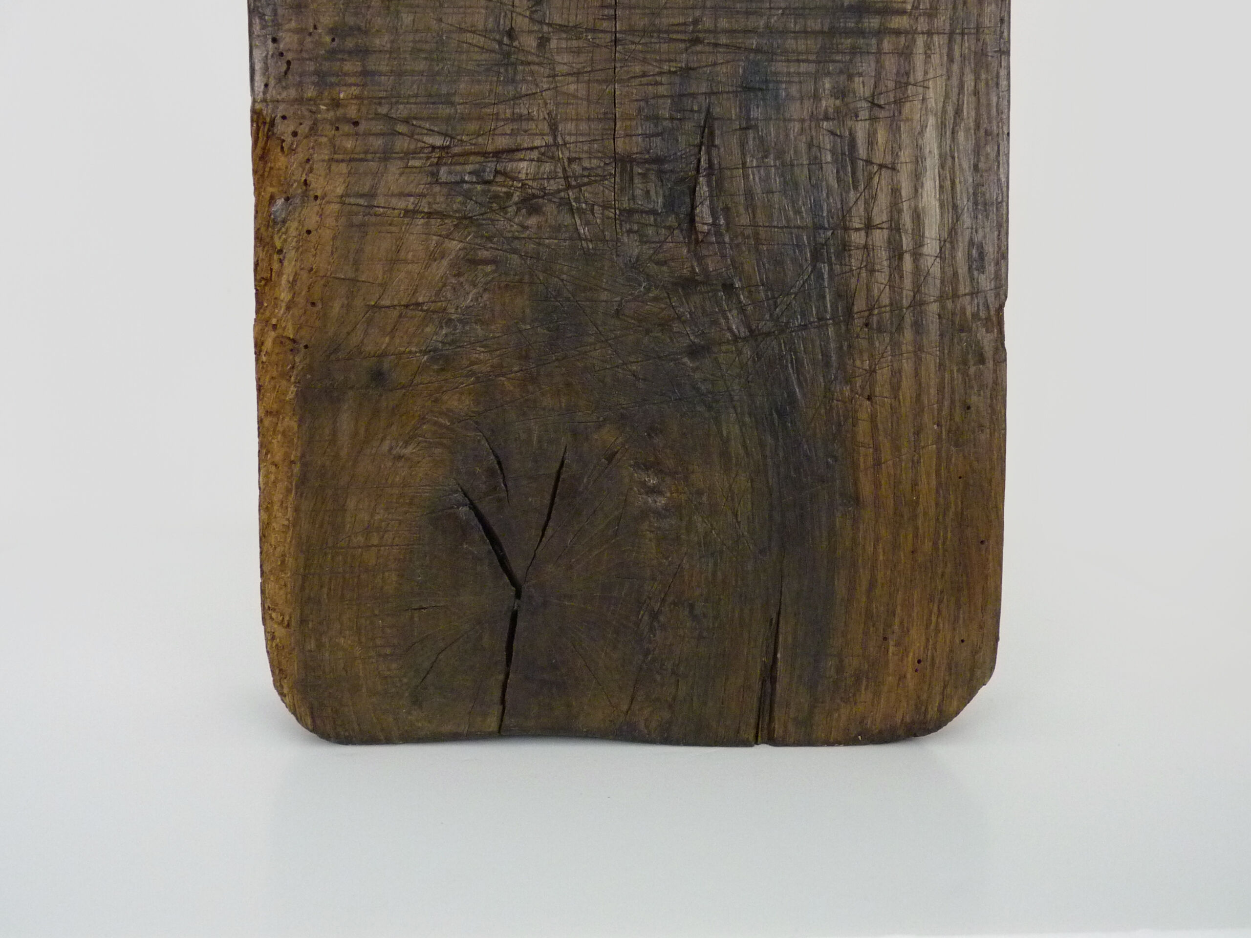 Handcrafted cutting board, wooden log, 50
