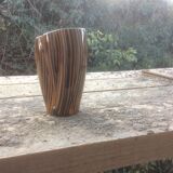Vase en faïence sarreguemines