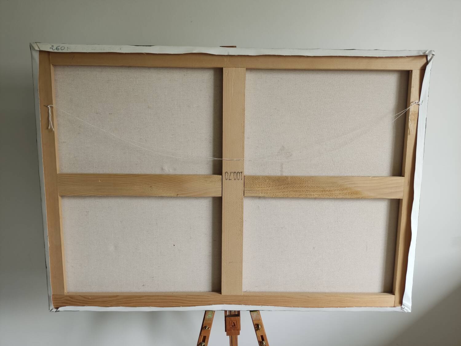 Tableau panthère blanche