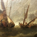 Navy. Oil on canvas, nineteenth century