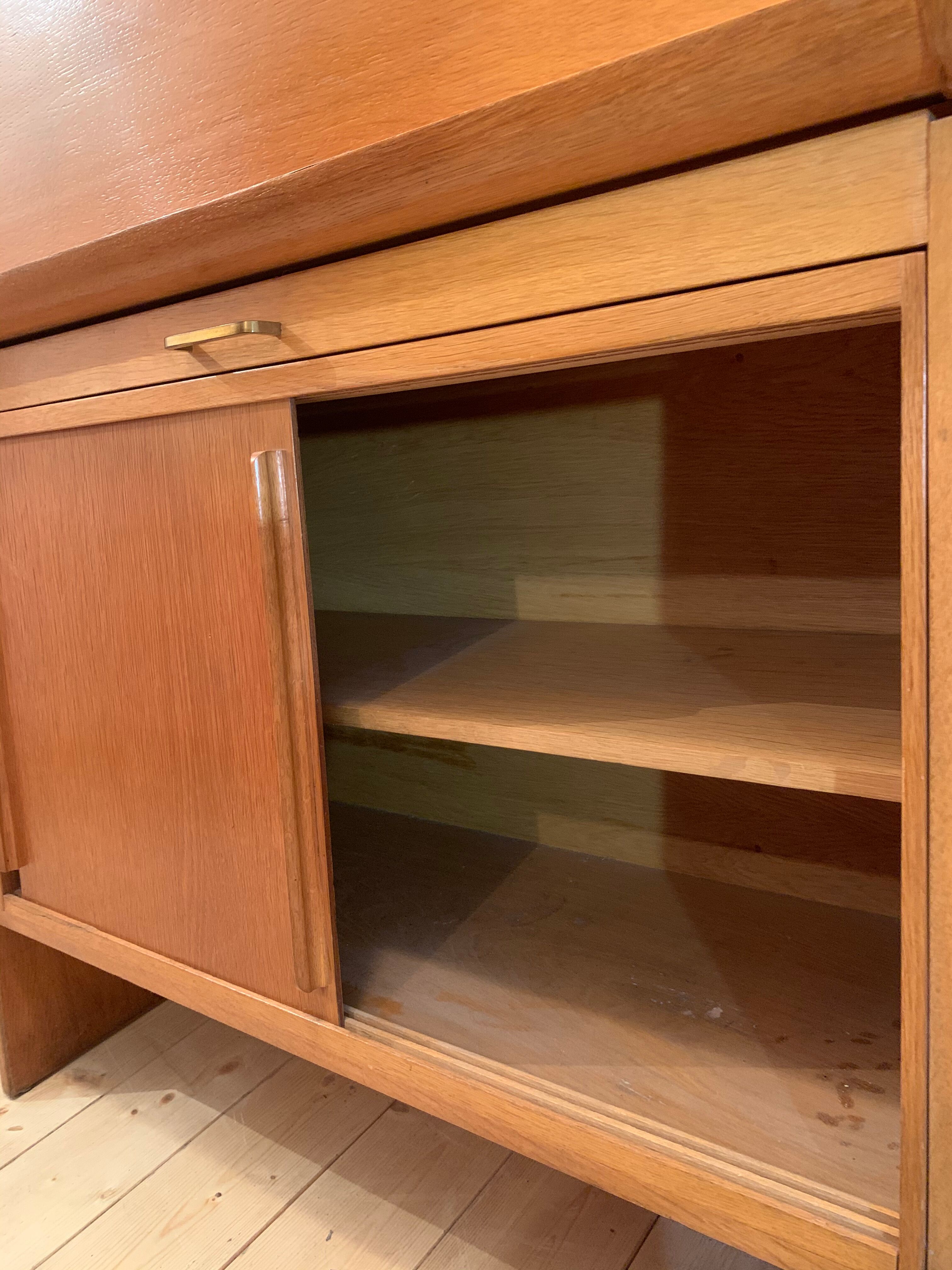 Vintage writing desk by René Jean Caillette