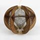 Scandinavian wooden and stretched wire suspension 70's
