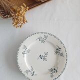 Assiette montée terre de fer Salins, Chantilly