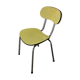 Chaise en formica jaune des années 50