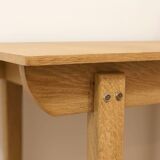 1960s desk, made of solid oak