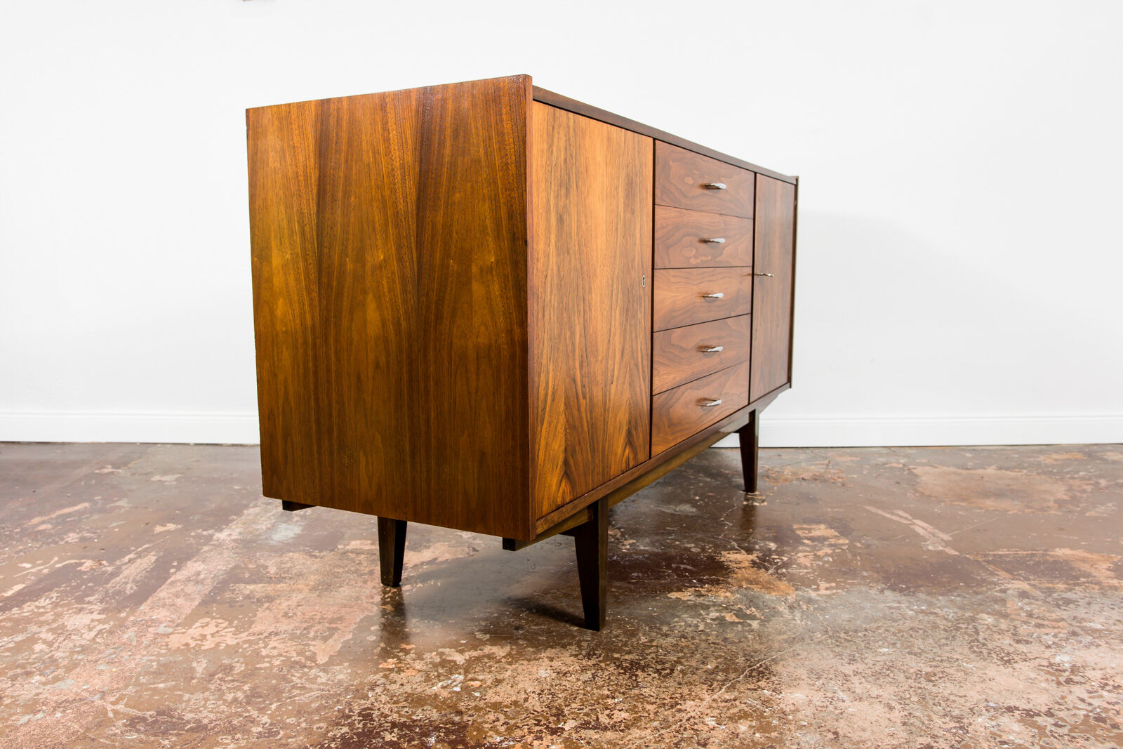 Mid century walnut sideboard, 1960s