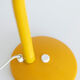 Vintage aluminor desk lamp 80 with metal yellow cap