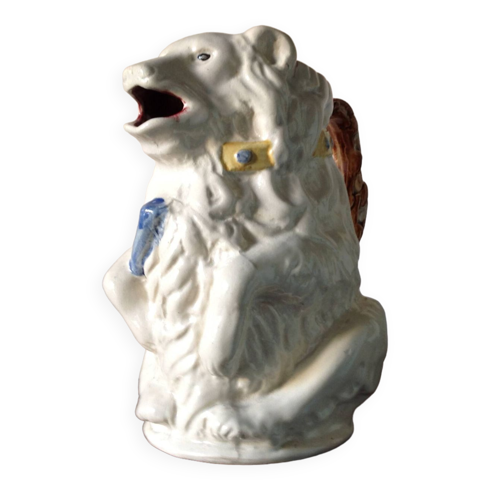 Bear slip pitcher, Couranges workshop number 126