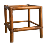 Side table, rattan