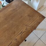 Antique solid wood coffee table
