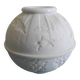 old Limoges Deshoulières porcelain tealight holder