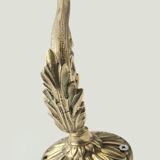 Louis XVI style wall sconce - Chiseled bronze and opaline glass