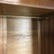 English art deco walnut closet