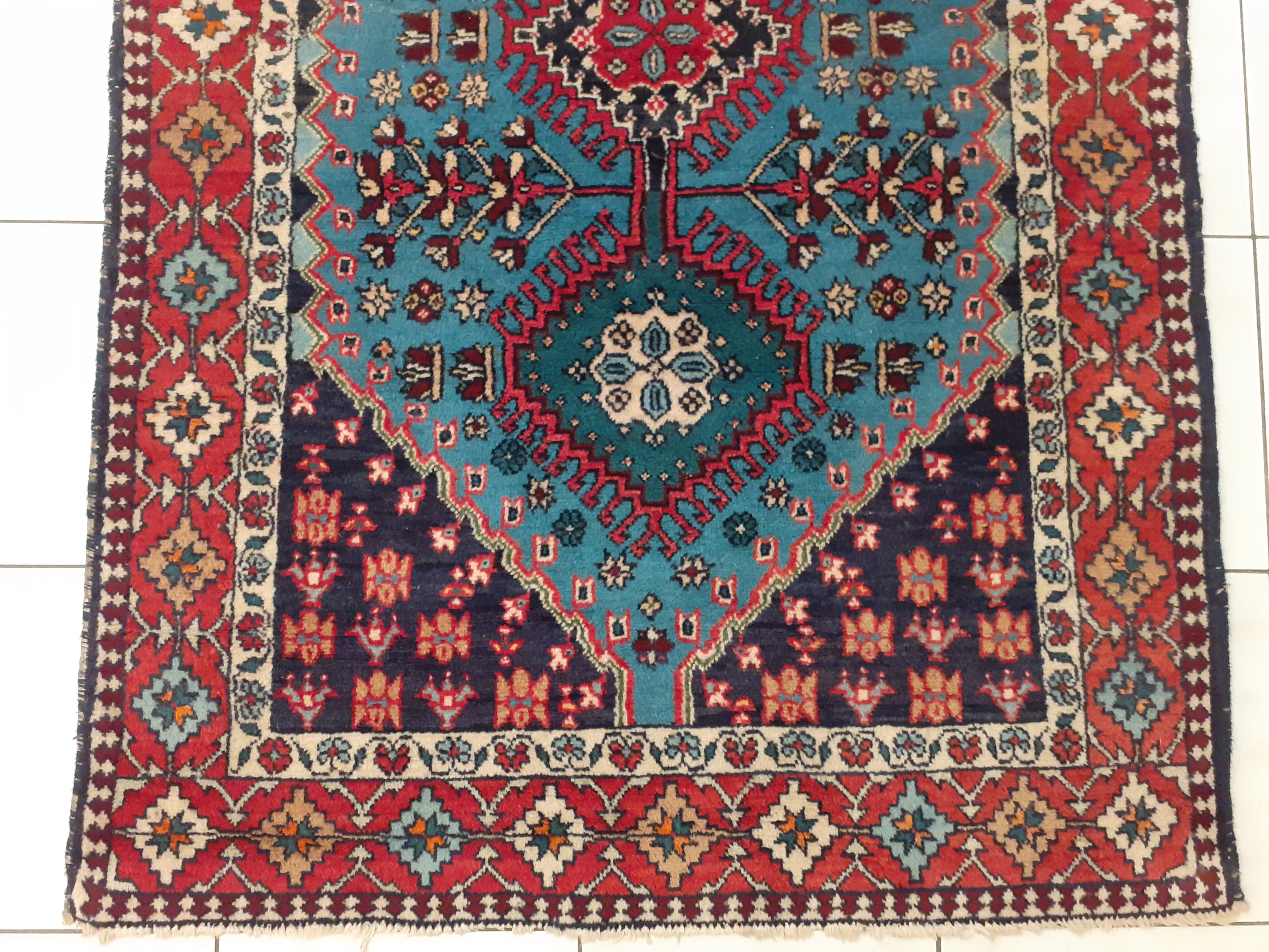 Handmade Yalameh Persian carpet
