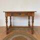 Renovated oak desk table