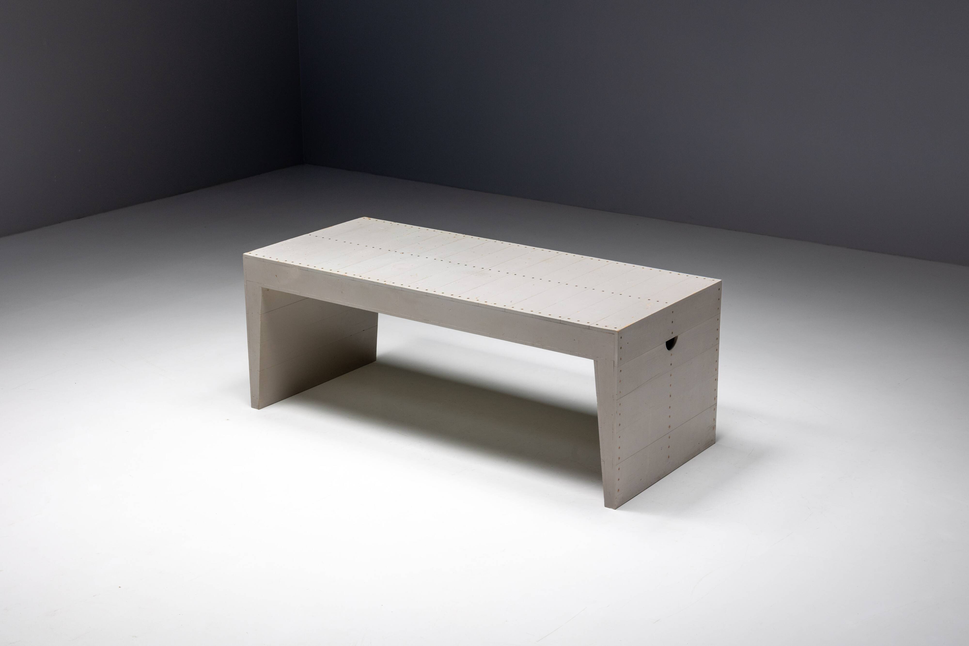 Bossche School Table by Dom Hans van der Laan & Jan de Jong, Netherlands, 1970s