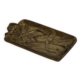 Art Nouveau gilt bronze ring sizer, circa 1900