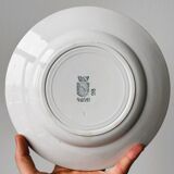 Set of 5 Saint Amand iron earth plates.