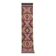 Tapis vintage turc de oushak tissé à la main 78x365 cm