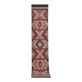 Tapis vintage turc de oushak tissé à la main 78x365 cm