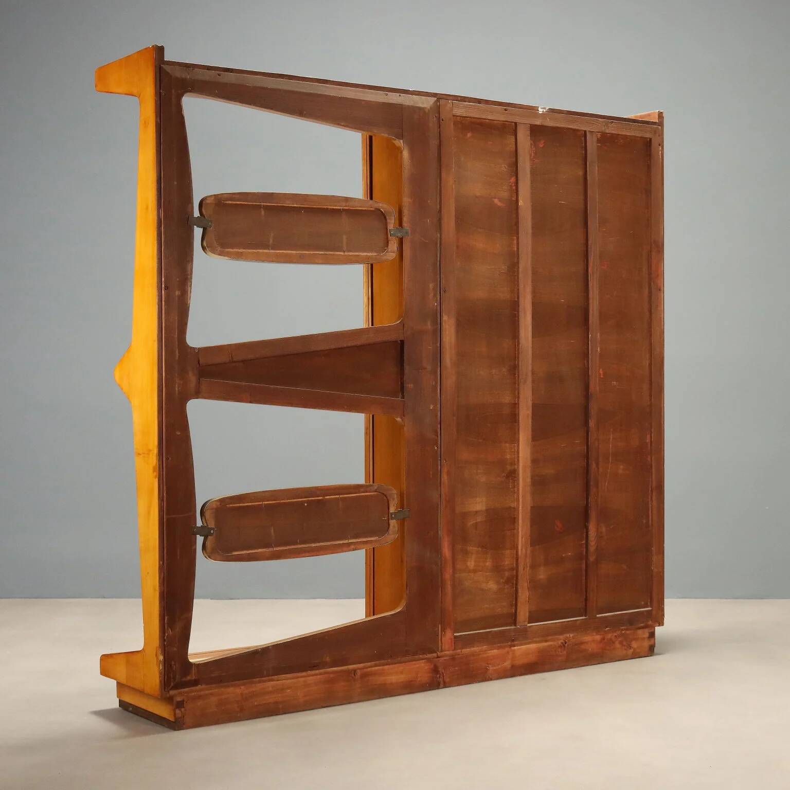 Meuble d’entrée avec console en verre années 1950